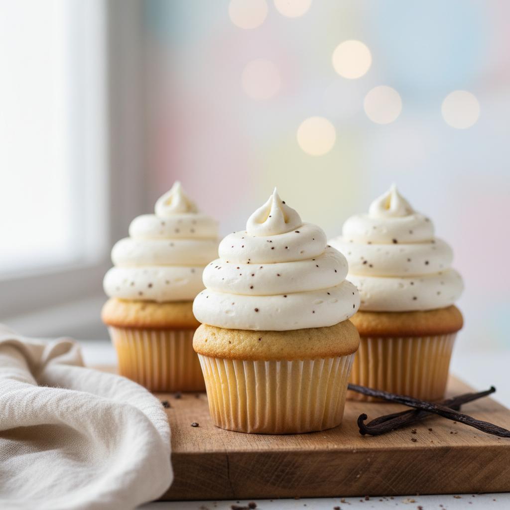 Classic Vanilla Dream Cupcakes